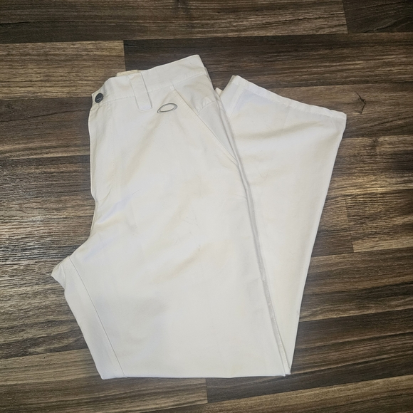 Oakley Golf Pants 30x32 Arctic White - Picture 1 of 10